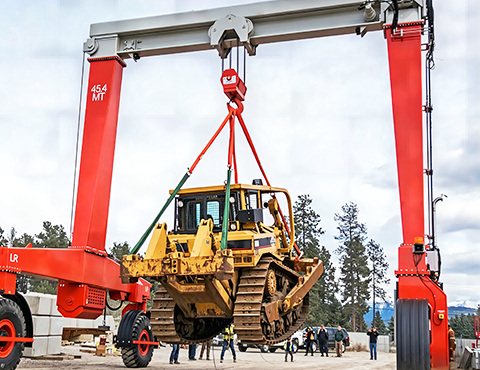 Hydraulic Rubber Tyred Gantry Crane